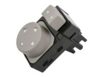 Buick Rendezvous Mirror Switch - 10339378 Mirror Switch, Gray, Rear
