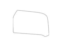 GM 23444117 Upper Cover, Black, Rear Passenger Side