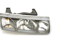 Saturn Headlight - 22702946 Headlamp Assembly, Passenger Side