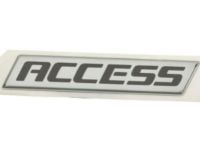 Chevrolet Express 3500 Emblem - 23406612 Nameplate, Rear