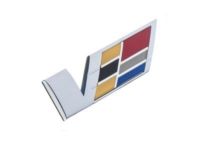Cadillac CTS Emblem - 15851892 Emblem, Front