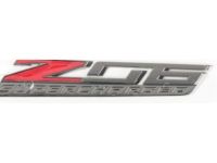 GM 22902187 Nameplate, Front Passenger Side GM 22902187 Nameplate, Front Passenger Side