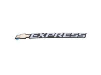 Chevrolet Express 1500 Emblem - 20908152 Nameplate, Rear