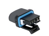 GM 88987962 Connector, Electronic Brake Control, Black GM 88987962 Connector, Electronic Brake Control, Black