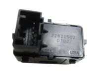 GM 22822502 Hazard Switch, Black Carbon GM 22822502 Hazard Switch, Black Carbon