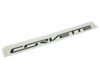 GM 22996232 Nameplate, Carbon GM 22996232 Nameplate, Carbon