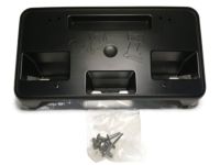 GM 84186106 License Bracket, Black, Front GM 84186106 License Bracket, Black, Front
