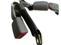GM 12369343 Lap Belt, Gray, Rear Center GM 12369343 Lap Belt, Gray, Rear Center