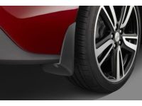 GM 39068721 Splash Guard Kit, Black, Rear GM 39068721 Splash Guard Kit, Black, Rear
