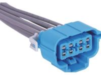 GM 19167008 Connector, Chassis Electrical, Blue, Rear GM 19167008 Connector, Chassis Electrical, Blue, Rear
