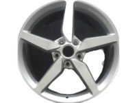 GM 20986435 Wheel, Silver, Rear GM 20986435 Wheel, Silver, Rear