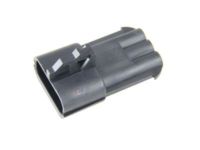 GM 15300003 Connector, Electronic Control Suspension, Black GM 15300003 Connector, Electronic Control Suspension, Black