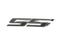 GM 23345205 Nameplate, Gray, Front GM 23345205 Nameplate, Gray, Front
