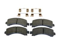 GM 84394374 Brake Pads, Black, Rear