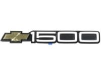 GM 15551231 Nameplate, Front GM 15551231 Nameplate, Front