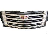 GM 23399558 Upper Grille, Black, Front GM 23399558 Upper Grille, Black, Front