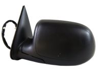 GM 15124827 Mirror Assembly, Black, Rear Driver Side GM 15124827 Mirror Assembly, Black, Rear Driver Side