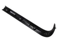 GM 23154490 Front Sill Plate, Black, Passenger Side