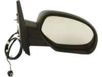GM 20809948 Mirror Assembly, Black, Rear Passenger Side GM 20809948 Mirror Assembly, Black, Rear Passenger Side