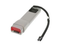 GM 19121539 Buckle End, Titanium, Driver Side