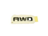 GM 84114504 Nameplate, Black GM 84114504 Nameplate, Black