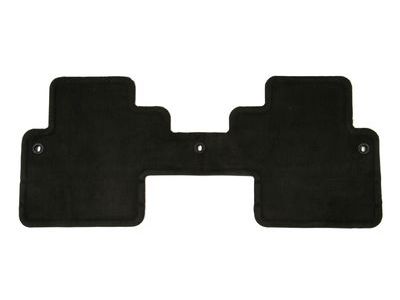 Saturn 25942945 MAT PKG,REAR CARPET(INCLUDES 2,3)(EBONY)(INSTALL 0.10)(29.333 KG)(16.800)(W/QUARTER TURN RETAINER)(FOR 1ST DESIGN SEE 25910564)