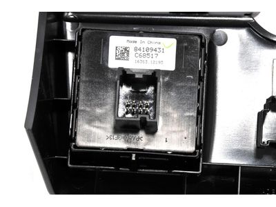 GM 84109431 Switch, Electro - Hydraulic Control, Black Carbon 84109431 GM Switch, Electro - Hydraulic Control, Black Carbon Product Photo 1 of 2