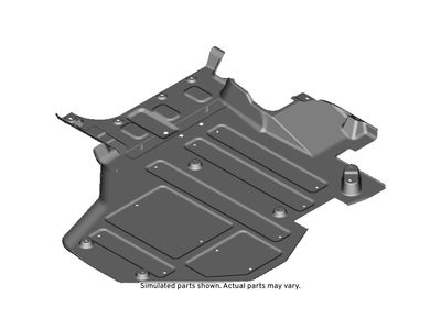 GM 23258344 Deflector, Front End/Bumper Filler, Rear 23258344 GM Deflector, Front End/Bumper Filler, Rear Product Photo 1 of 1
