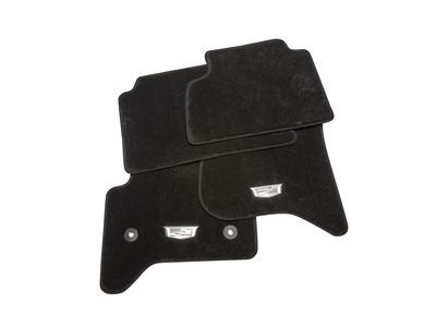 Cadillac 84313438 MAT PKG,FLOOR AUXILIARY(INCLUDES 5-7)(BLACK)(INSTALL 0.10)(4.08 KGS)(FRONT & REAR)(PREMIUM CARPET)(16.800)