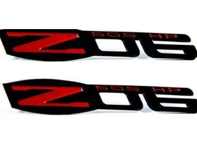 2009 Chevy Corvette Emblem - 25919017