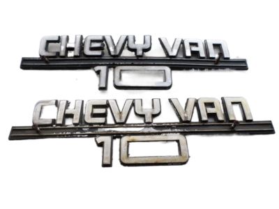 Chevy 15640708 Nameplate