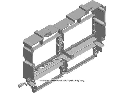 GM 23470109 Shutter, Bumper/Fascia, Front 23470109 GM Shutter, Bumper/Fascia, Front Product Photo 1 of 1