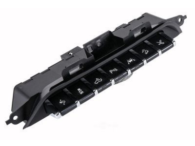 GMC 84347238 SWITCH,VEHICLE STABILITY CONTROL SYSTEM(BLACK CARBON)(7 BUTTON BANK)