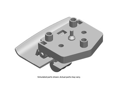 GM 84712100 Latch, Floor Console, Black, Front 84712100 GM Latch, Floor Console, Black, Front Product Photo 1 of 1