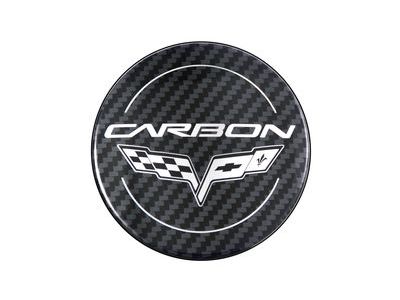 Chevy 19302357 CAP,HUB(INCLUDES 1)(INSTALL 0.20)(SINGLE 0.033 KG)(CARBON LOGO)(4 PC QTY OF 22926206)(5.858)