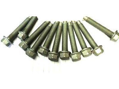 Chevy 11517014 BOLT HEX FLANGED HEAD M10X1.5X60 22.3OD 8MM DOG POINT 9.8 PHOSPHATE ORGANIC(FUEL TANK STRAP)