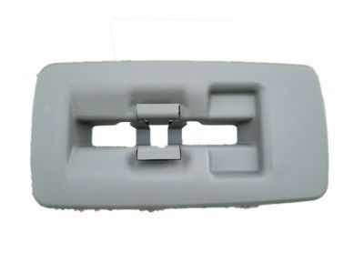 Oldsmobile 15107958 BEZEL,REAR SEAT ANCHOR PLATE(INCLUDES RETAINERS)(GRAY)(2ND ROW,LH SEAT,LH FRONT LEG;CENTER SEAT,RH FRONT LEG;RH SEAT,LH FRONT LEG)(16.715)