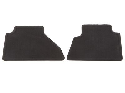 GM 23222328 Mat Package, Rear Floor(Carpet Insert), Jet Black