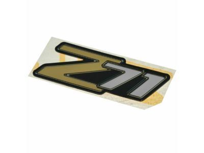 GM 15051184 Quarter Panel Plate, Gold, Rear