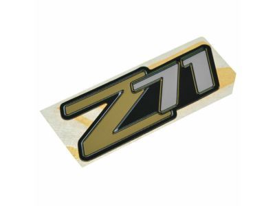 GM 15051184 Quarter Panel Plate, Gold, Rear