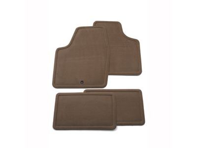 Saturn 25923948 MAT PKG,FRONT & REAR CARPET(NEUTRAL)(NO LOGO)(W/2 RETAINER HOLES. FOR MATS W/1 RETAINER,DEALER MAY ORDER HOOK 10351595 FOR CARPET)