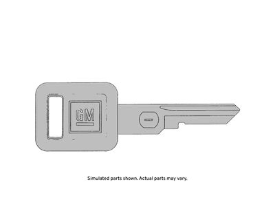 GM 26019107 Key, Ignition And Locks, Black 26019107 GM Key, Ignition And Locks, Black Product Photo 1 of 1