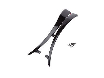 Chevy 23436534 GUARD PKG,REAR MUD FLAP(INCLUDES 2-4)(BLACK)(INSTALL 0.50)(0.199 KG)