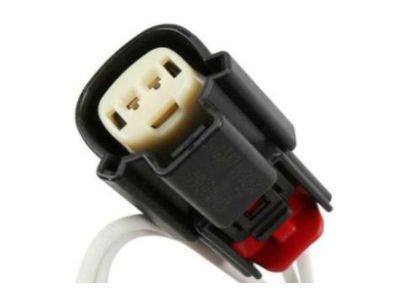 Cadillac 13577534 CONNECTOR KIT,ENGINE WIRING HARNESS(ENGINE OIL PRESSURE CONTROL SOLENOID VALVE)(BLACK)(2-WAY FEMALE)(W/LEADS)(SIDE ELECTRIC CODE: Q44)