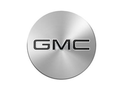 GMC 84388506 CAP PKG,WHEEL TRIM(INCLUDES 1)(BRUSHED BACKGROUND)(INSTALL 0.10)(0.023 KG)(5.858)