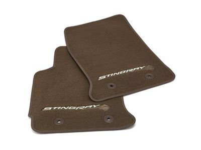 GM 22801664 Mat Package, Front Floor Mat (Carpet), Brownstone