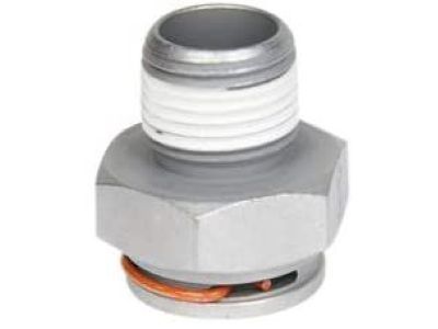 Chevy 15043741 CONNECTOR,ENGINE OIL COOLER HOSE(3/8"-18 NPTF)(STEEL)(INCLUDES RETAINER)(W/O BYPASS)