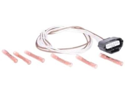 Chevy 13576408 CONNECTOR KIT,WIRING HARNESS(INTAKE AIR FLOW VALVE)(BLACK)(6-WAY FEMALE,SEALED)(W/LEADS)(3.440)(SIDE ELECTRIC CODE: Q20)