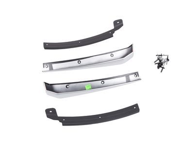 Chevy 23436522 GUARD PKG,FRONT FENDER MUD(INCLUDES 2-8)(SILVER)(INSTALL 0.50)(0.201 KGS)