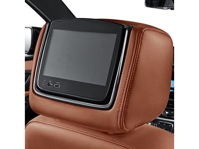Chevy 84337925 DISPLAY,FRONT SEAT HEAD RESTRAINT(INCLUDES 2-11)(BROWN)(INSTALL 1.50)(2.3 KGS)(LABELED 84337925)